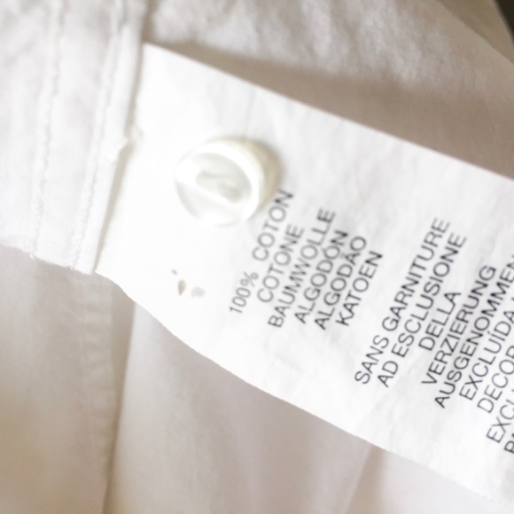 Calvin Klein | Slim Fit White Button Down - Picture 6 of 6